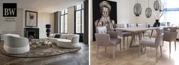 Bielefelder Werkstätten bei Himmlisch Wohnen Bäumenheim: stilvolle Sessel und geschwungenes Sofa in modernen Wohnräumen. Organische Formen und hochwertige Verarbeitung zeigen das Designverständnis der BW Group – zu sehen bei himmlisch wohnen.